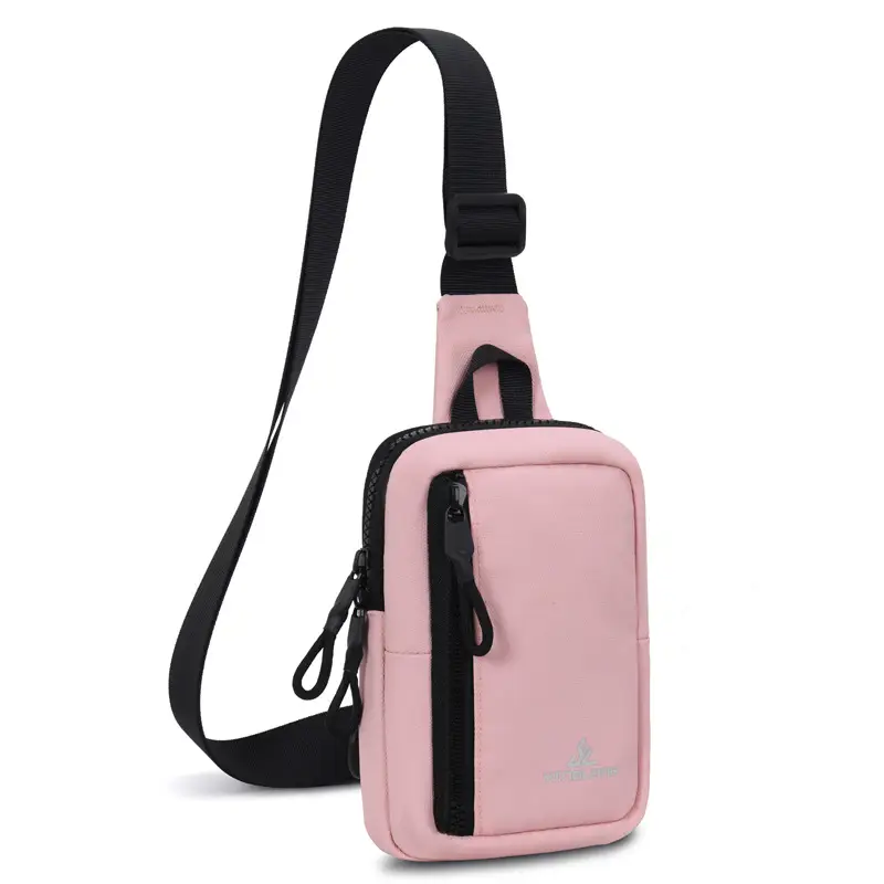 Men Sports Chest Bag Japanese Korean Style Crossbody Mobile Phone Bag - Image 6