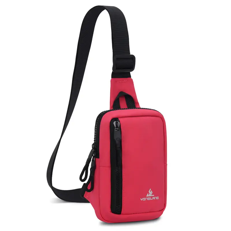 Men Sports Chest Bag Japanese Korean Style Crossbody Mobile Phone Bag - Image 7