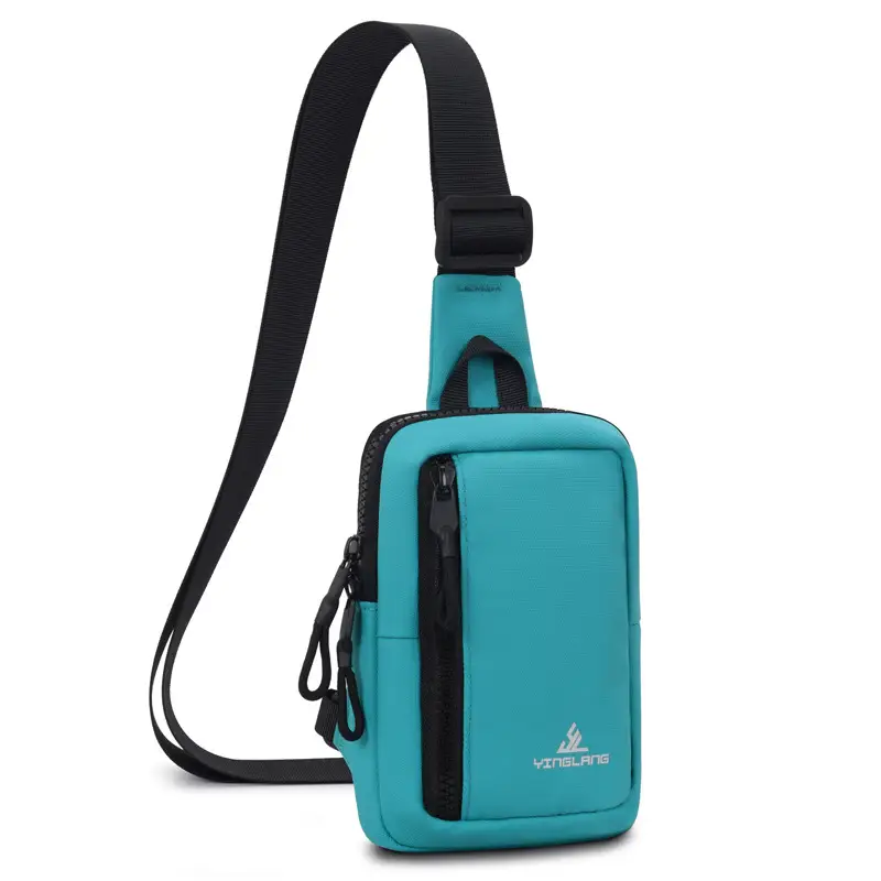 Men Sports Chest Bag Japanese Korean Style Crossbody Mobile Phone Bag - Image 8