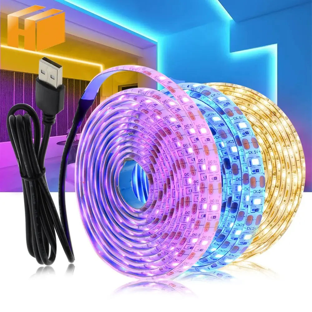 USB 2835 LED Strip 60mm 5V Low Voltage - Image 9