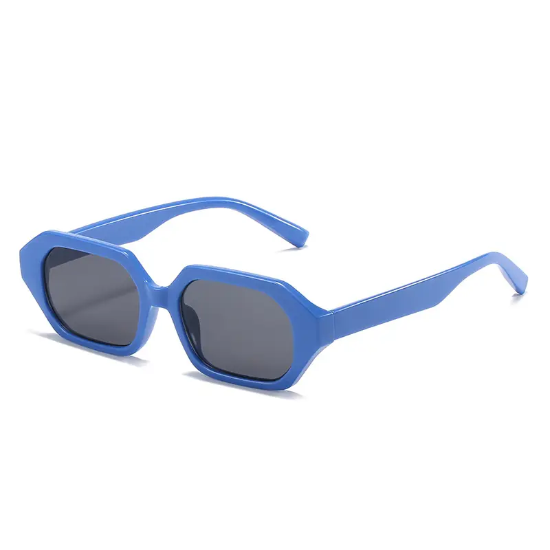 Rose Gold UV-Protecting Hip-Hop Sunglasses