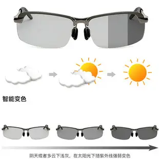 Rose Gold UV-Protecting Hip-Hop Sunglasses — feature 6