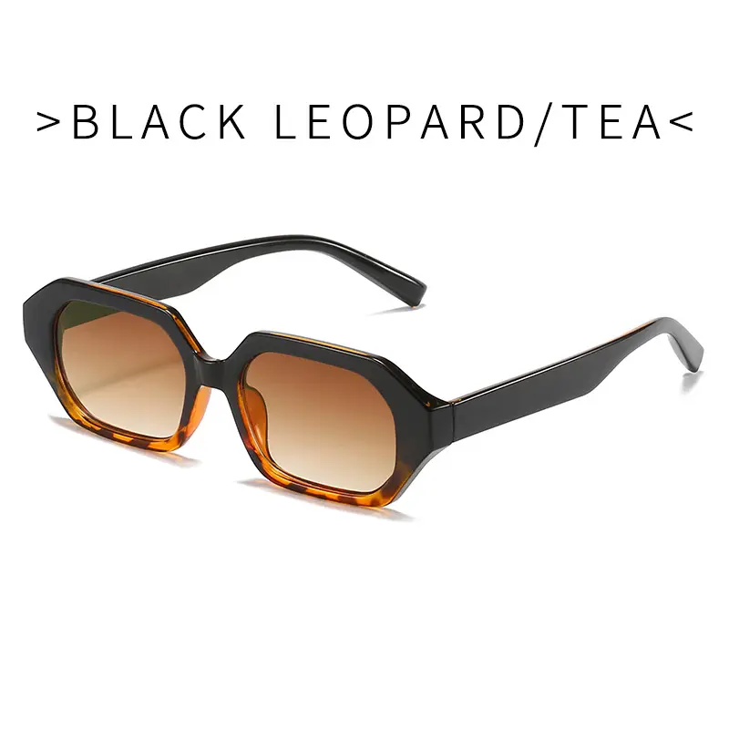 Rose Gold UV-Protecting Hip-Hop Sunglasses