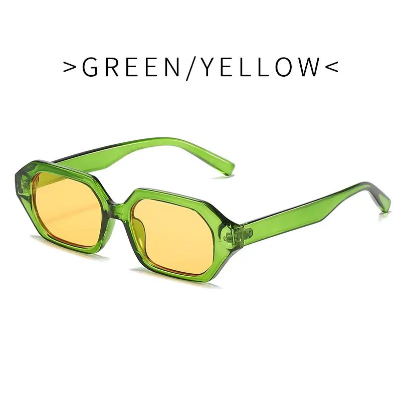 Rose Gold UV-Protecting Hip-Hop Sunglasses