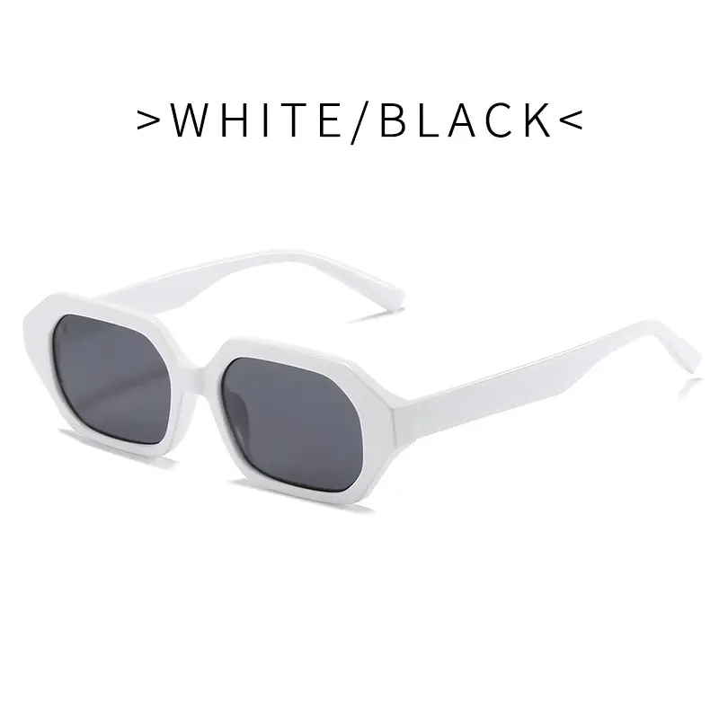 Rose Gold UV-Protecting Hip-Hop Sunglasses