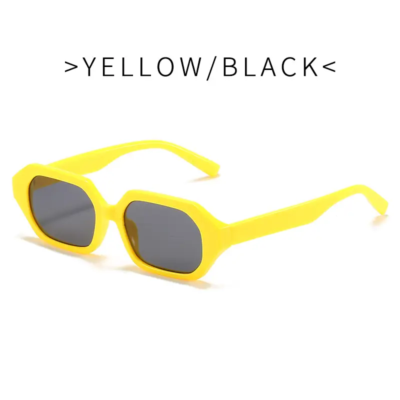 Rose Gold UV-Protecting Hip-Hop Sunglasses