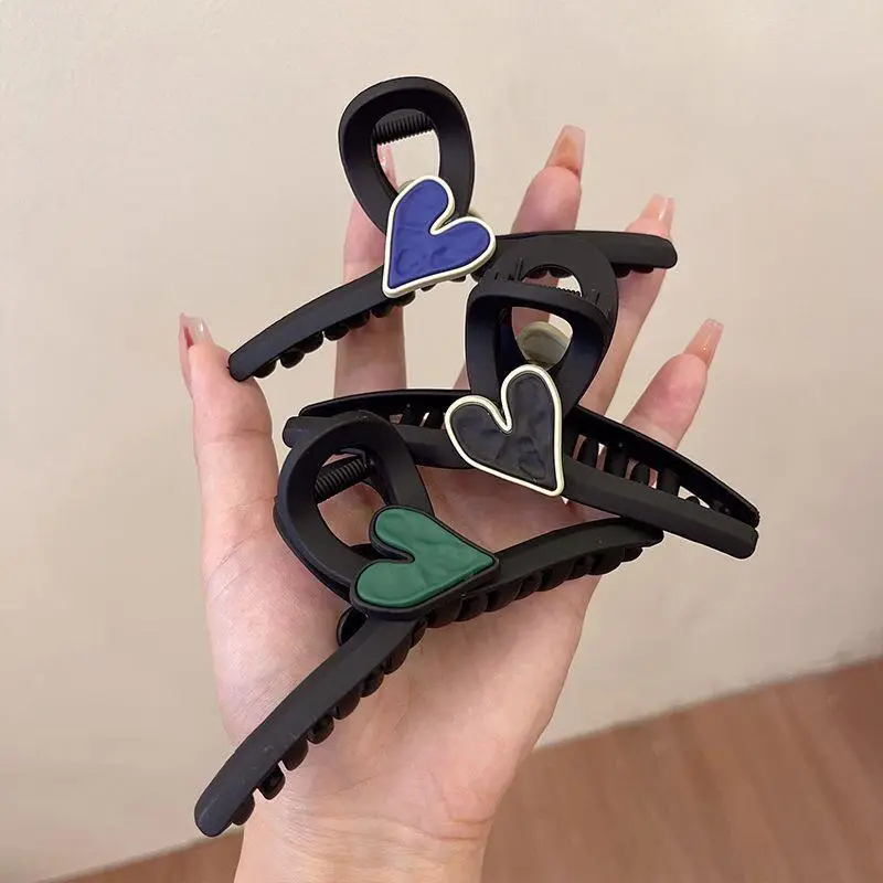 New Frosted Love Hairpin Clip for Women - Image 6