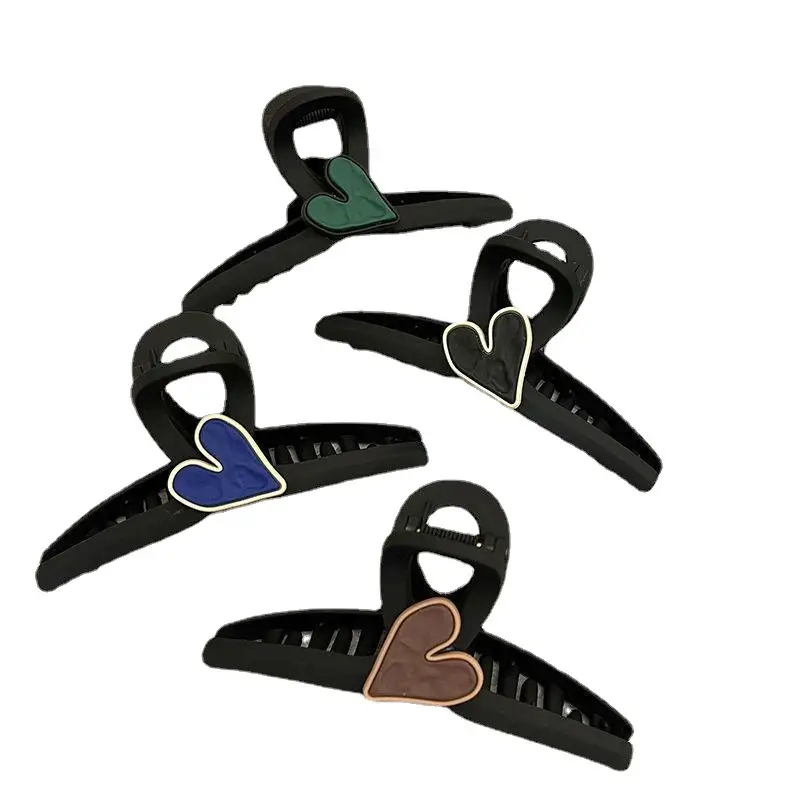 New Frosted Love Hairpin Clip for Women - Image 9
