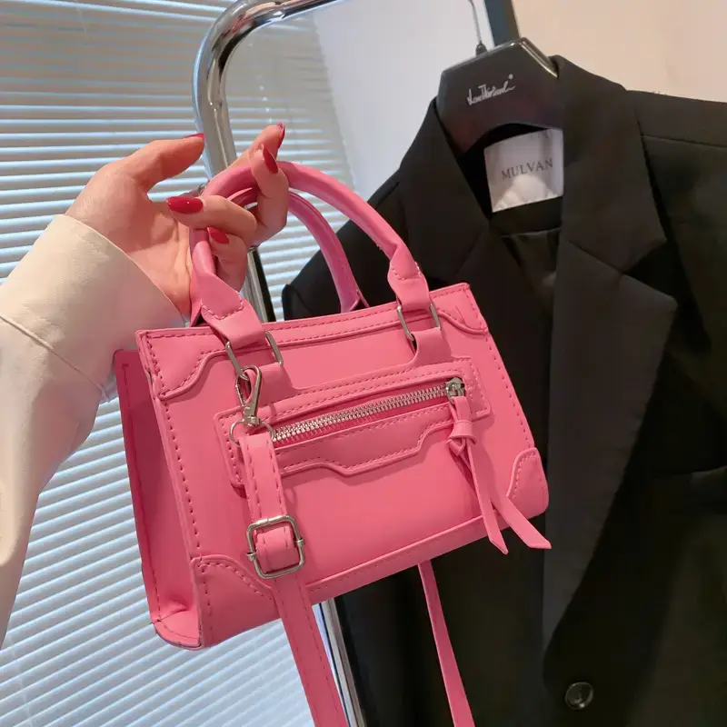 White Leather Shoulder Crossbody Bag for Women 2022 - Image 10