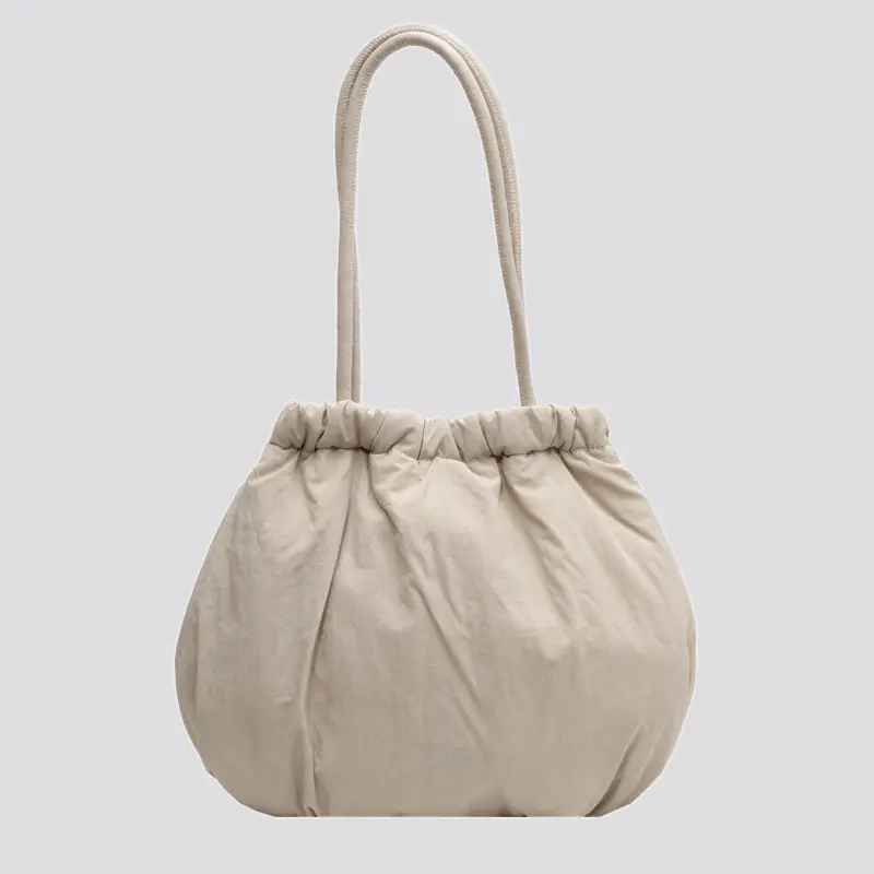 Women's Quilted Shaggy Shoulder Bag Large Capacity - Image 6