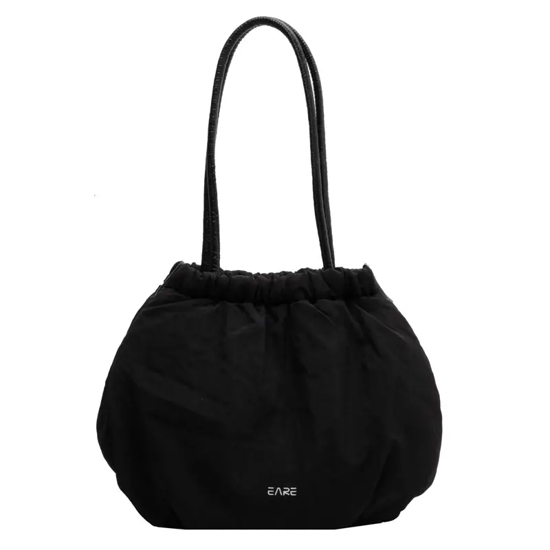 Women's Quilted Shaggy Shoulder Bag Large Capacity - Image 2