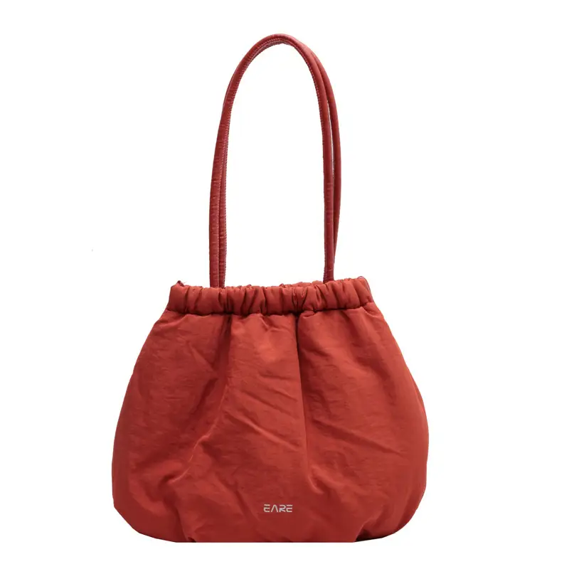 Women's Quilted Shaggy Shoulder Bag Large Capacity - Image 5
