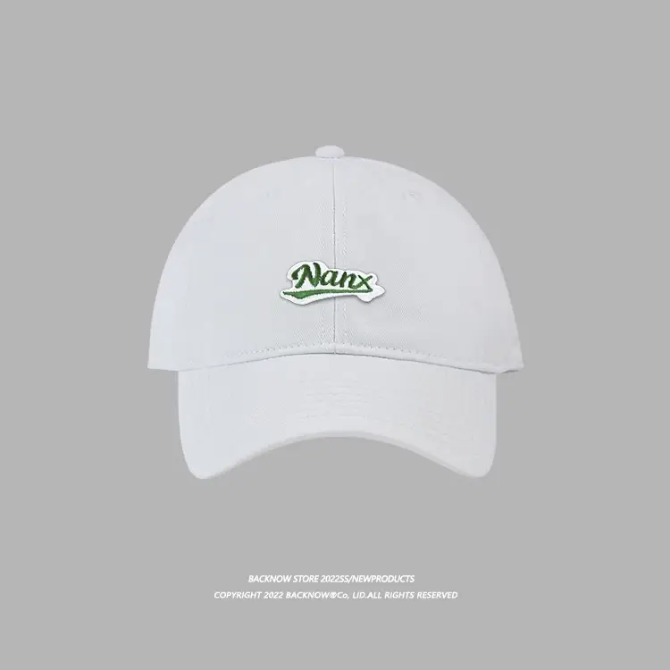 Nate Baseball Cap Grey Embroidered Big Head — feature 6
