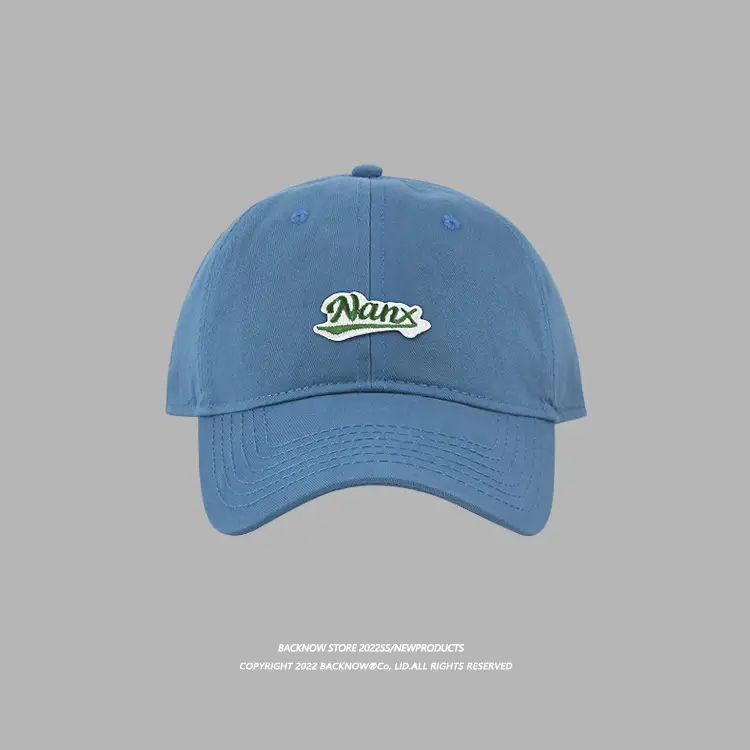 Nate Baseball Cap Grey Embroidered Big Head - Image 12