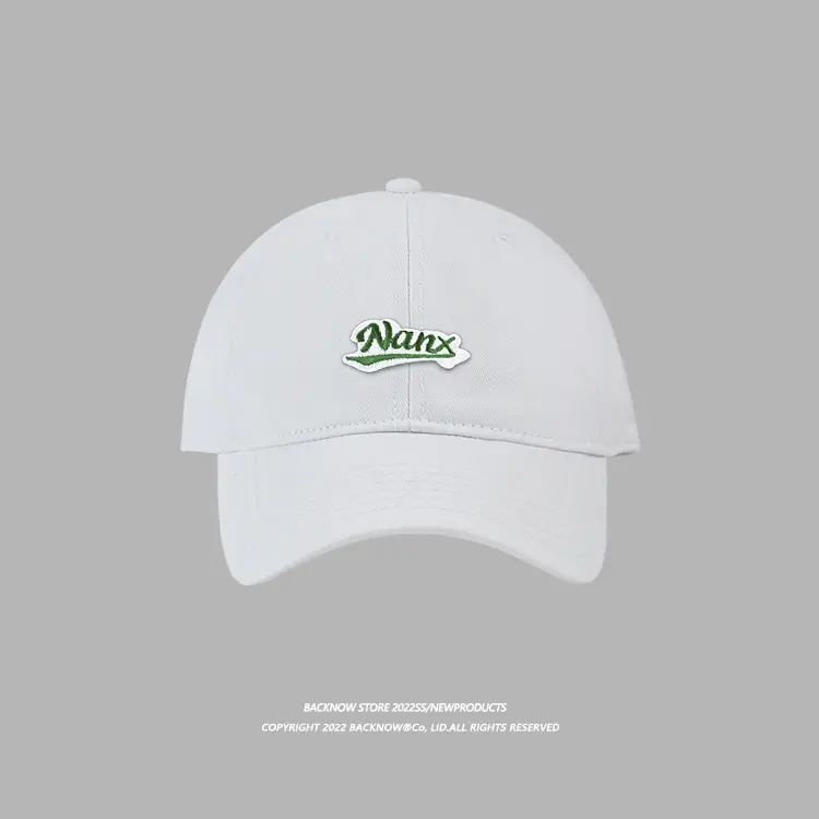 Nate Baseball Cap Grey Embroidered Big Head - Image 13