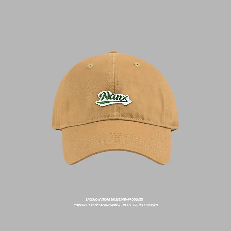 Nate Baseball Cap Grey Embroidered Big Head - Image 5