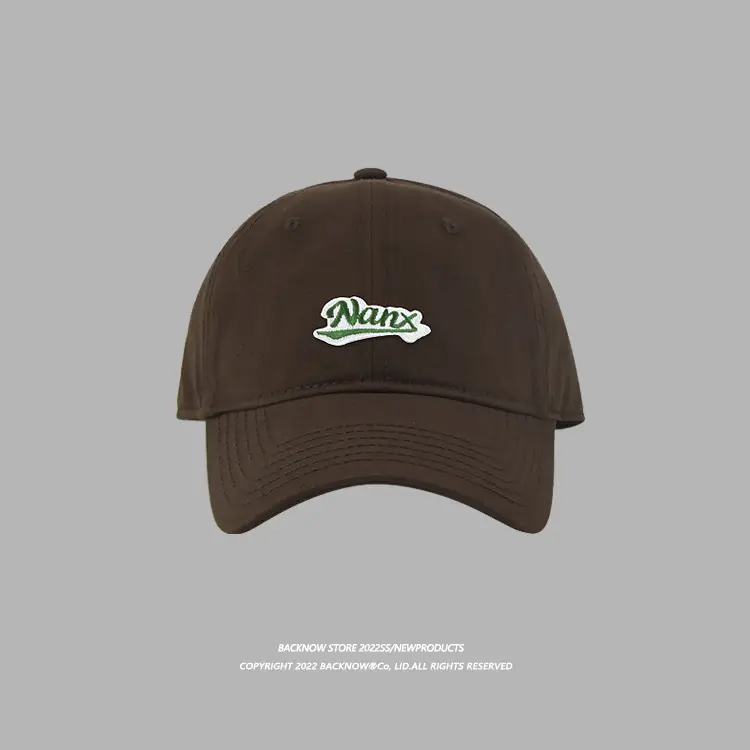 Nate Baseball Cap Grey Embroidered Big Head - Image 6