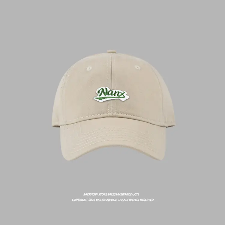 Nate Baseball Cap Grey Embroidered Big Head - Image 7