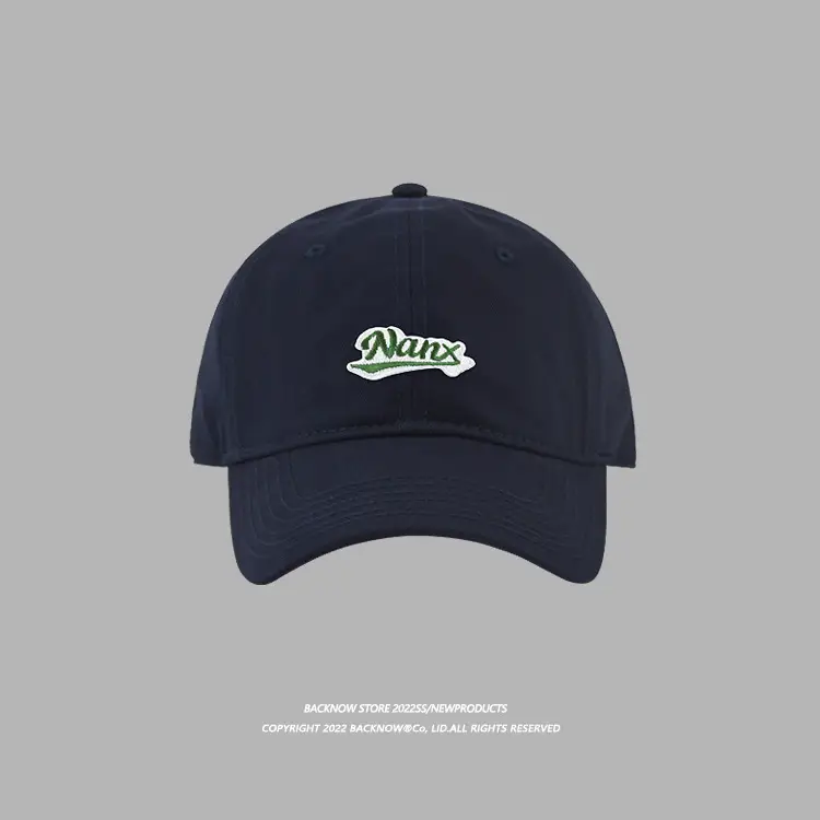 Nate Baseball Cap Grey Embroidered Big Head - Image 9