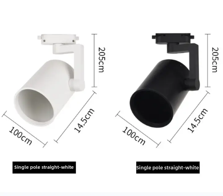 LED Track Lamp with PAR30 Spotlight & E27 Bracket - Image 2