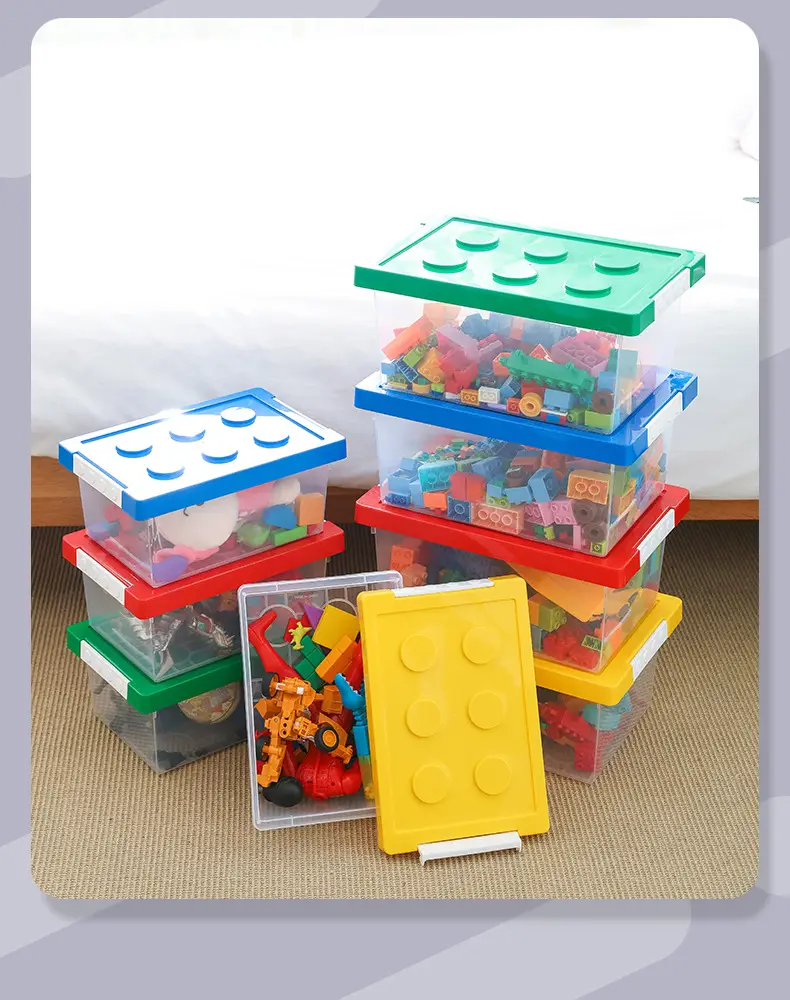 Snap-On Building Block Storage Box Large Capacity Cross-Border — feature 14