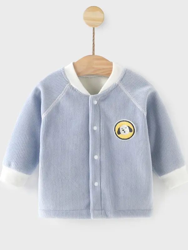 Pink Baby Warm Cardigan for Boys Girls Newborn - Image 9