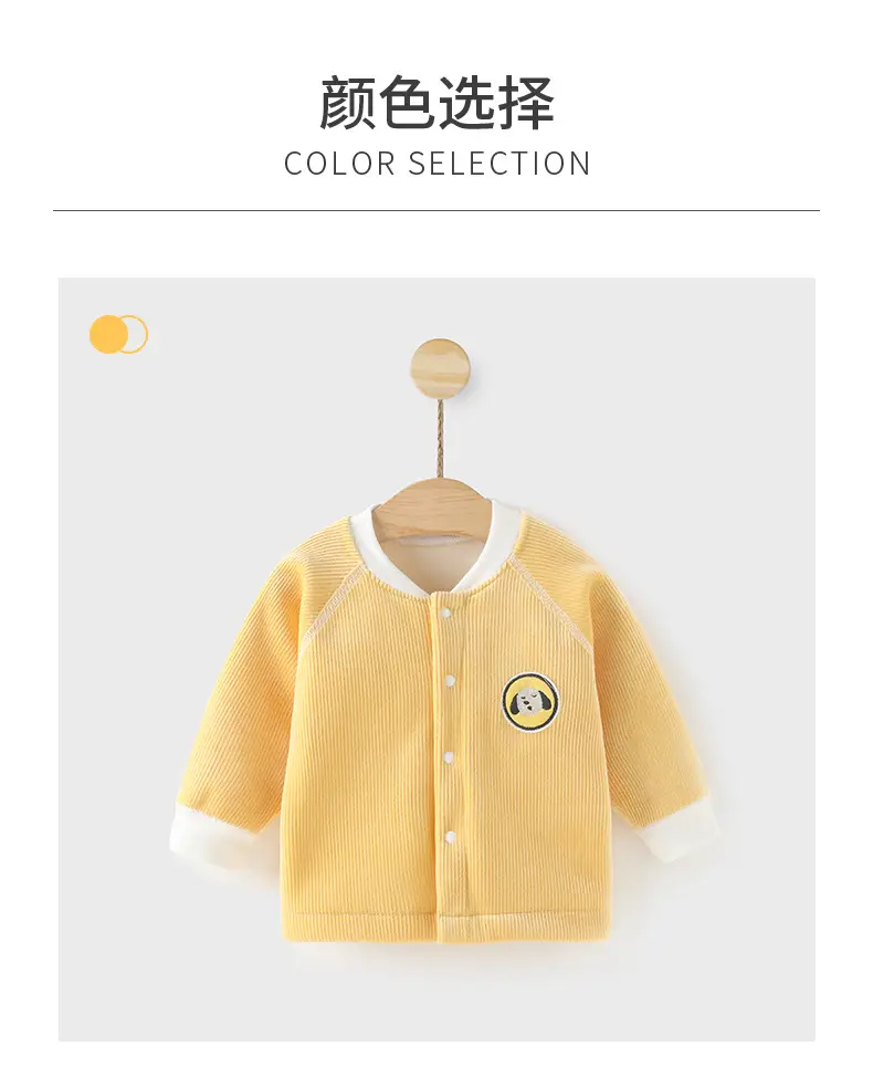 Pink Baby Warm Cardigan for Boys Girls Newborn — feature 9
