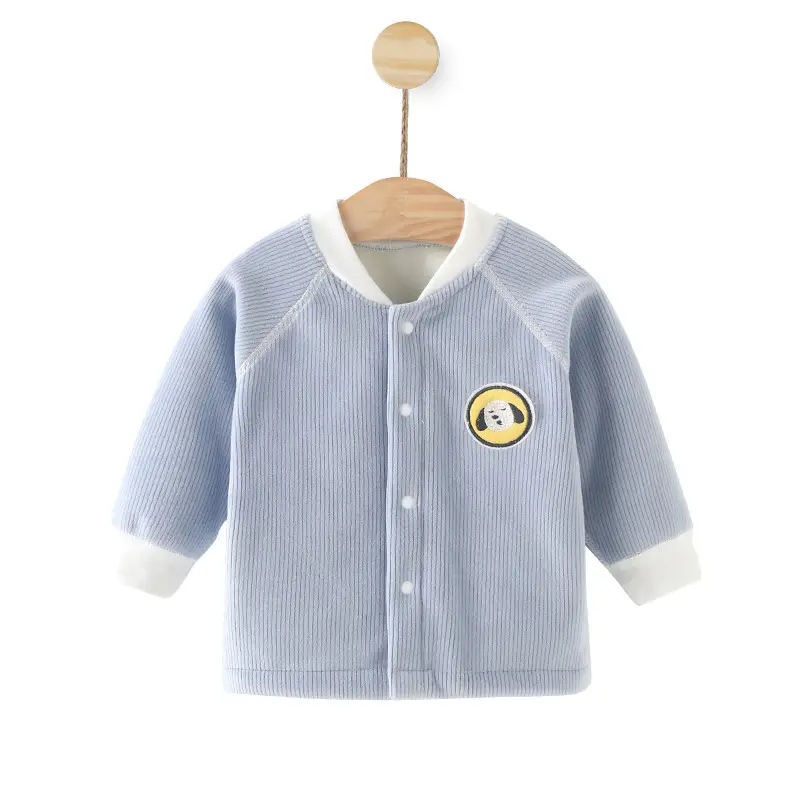 Pink Baby Warm Cardigan for Boys Girls Newborn - Image 3