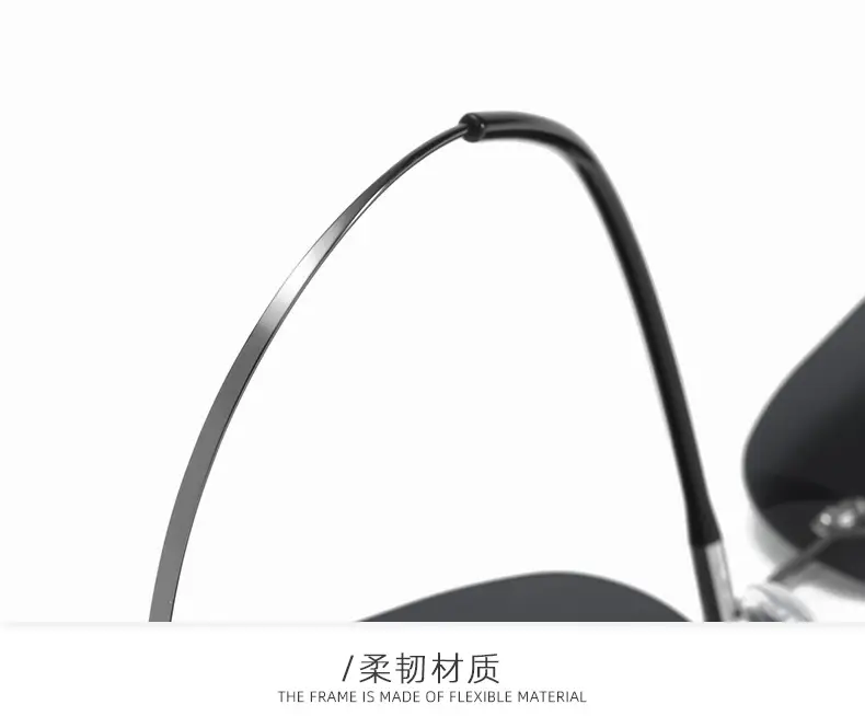 Men Polarized Driving Sunglasses Titanium Alloy High End β feature 15