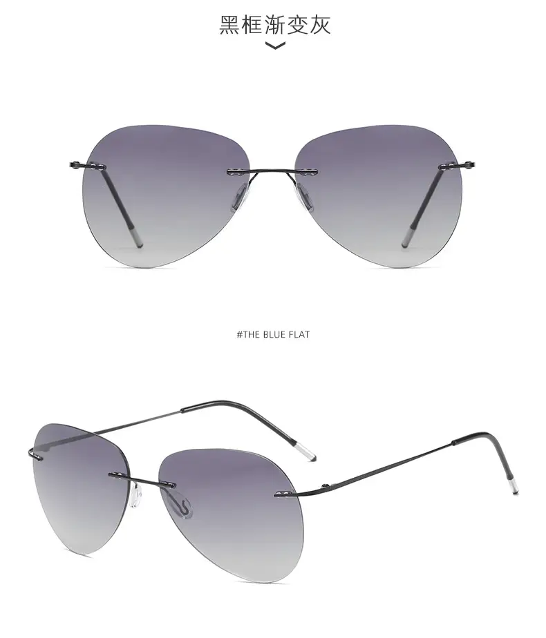 Men Polarized Driving Sunglasses Titanium Alloy High End β feature 20