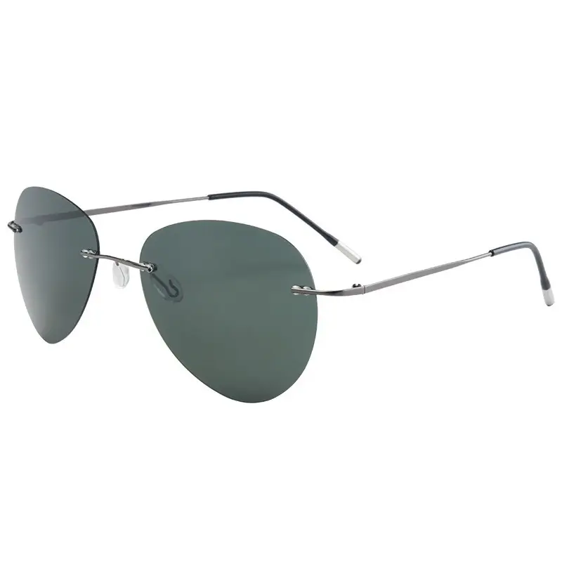 Men Polarized Driving Sunglasses Titanium Alloy High End - Image 5