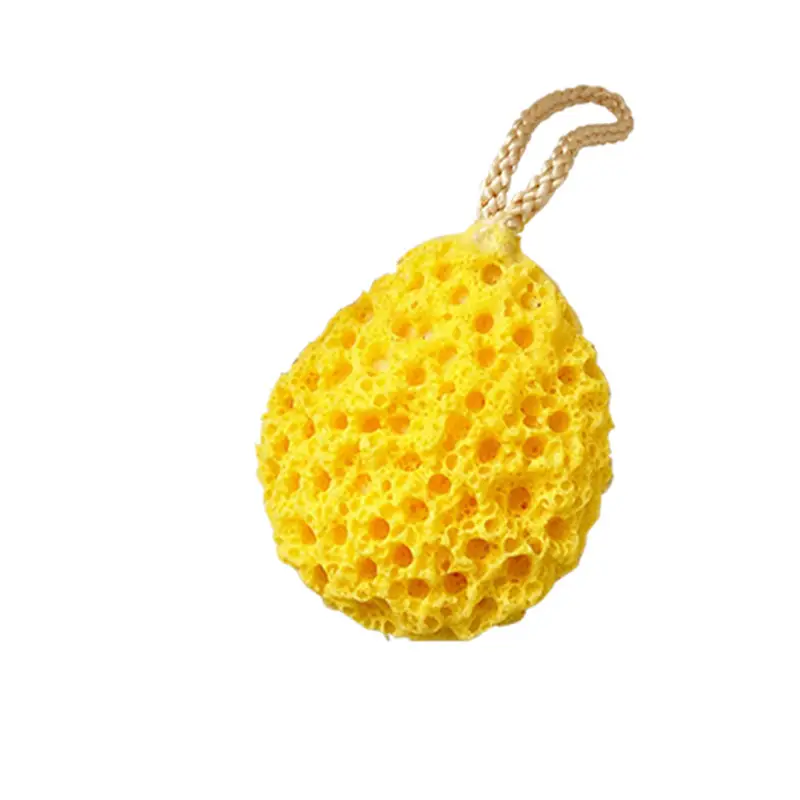 Japanese Honeycomb Bath Sponge for Girls, Durable & Comfortable
