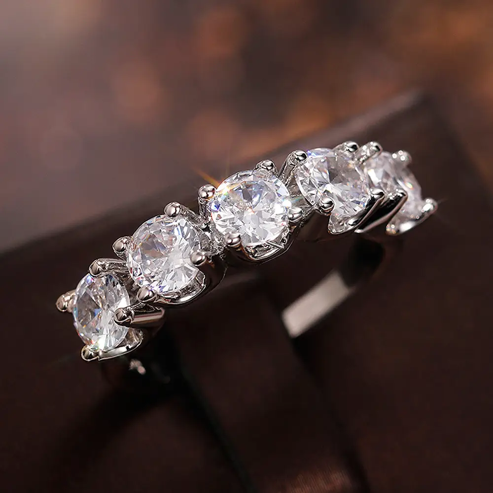 Cao Shi Douyin Live Broadcast Ring with Full Set Zircon — feature 12