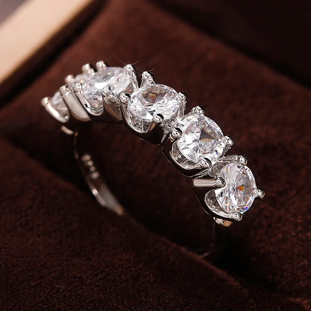 Cao Shi Douyin Live Broadcast Ring with Full Set Zircon — feature 13