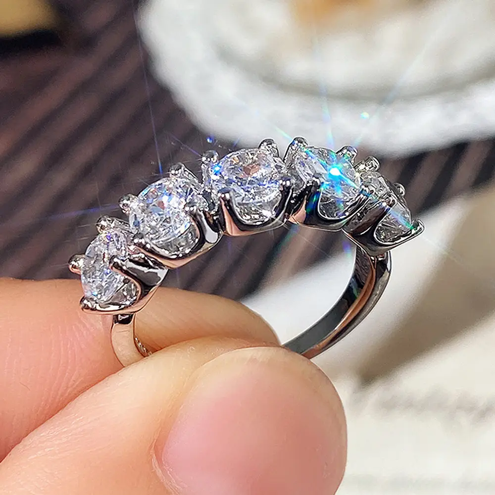 Cao Shi Douyin Live Broadcast Ring with Full Set Zircon — feature 8