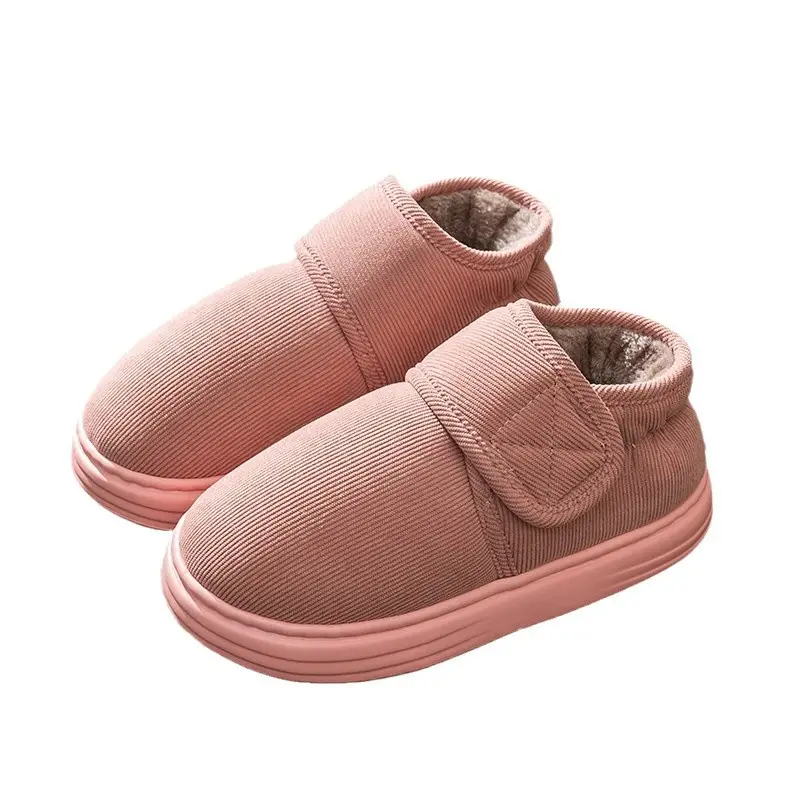 Winter Thick-Soled Bag with Plush Cotton Slippers for Women, Indoor Home, Wholesale, Non-Slip, High, Can Be Worn Outside - Image 12