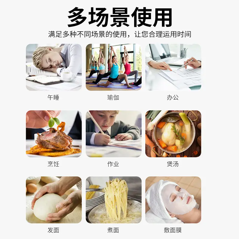 Magnetic Electronic Kitchen Timer 48H