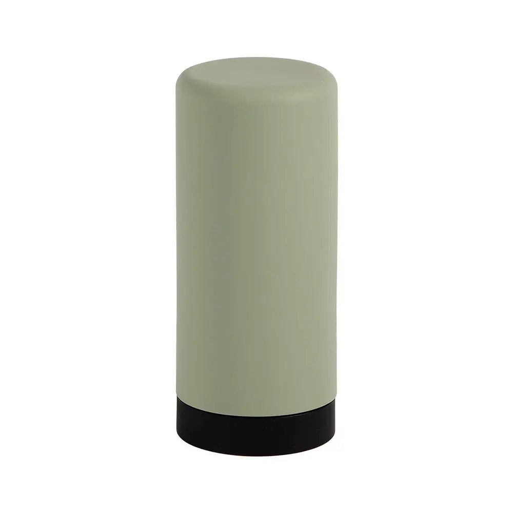 Silicone Dish Soap Bottle Round Cross Opening Light Green - Image 5
