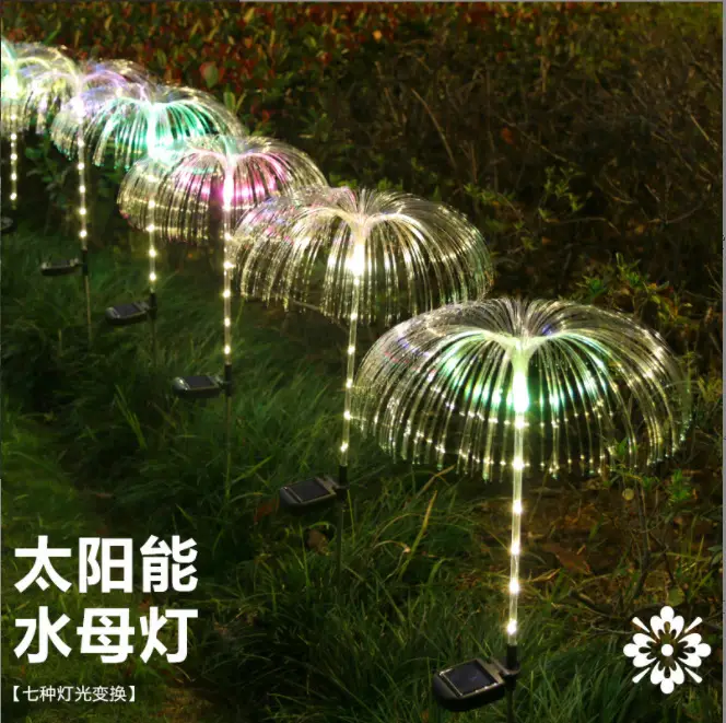 7 Color Changing Solar Flower Lights for Outdoor Decor - Image 7