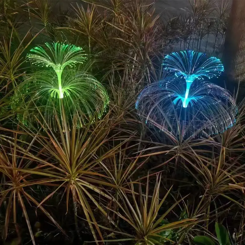 7 Color Changing Solar Flower Lights for Outdoor Decor - Image 4