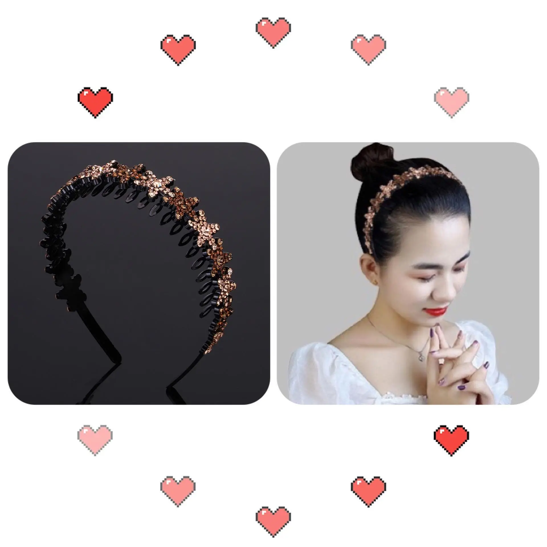 New Starfish Headband for Bangs & Hair Organization - Image 3