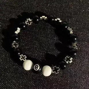 Black King Kong Beaded Bracelet for Men — feature 4