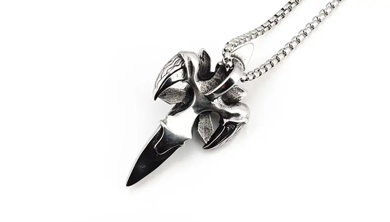 Devil's Eye Skull Pendant for Men Hip Hop Style — feature 10
