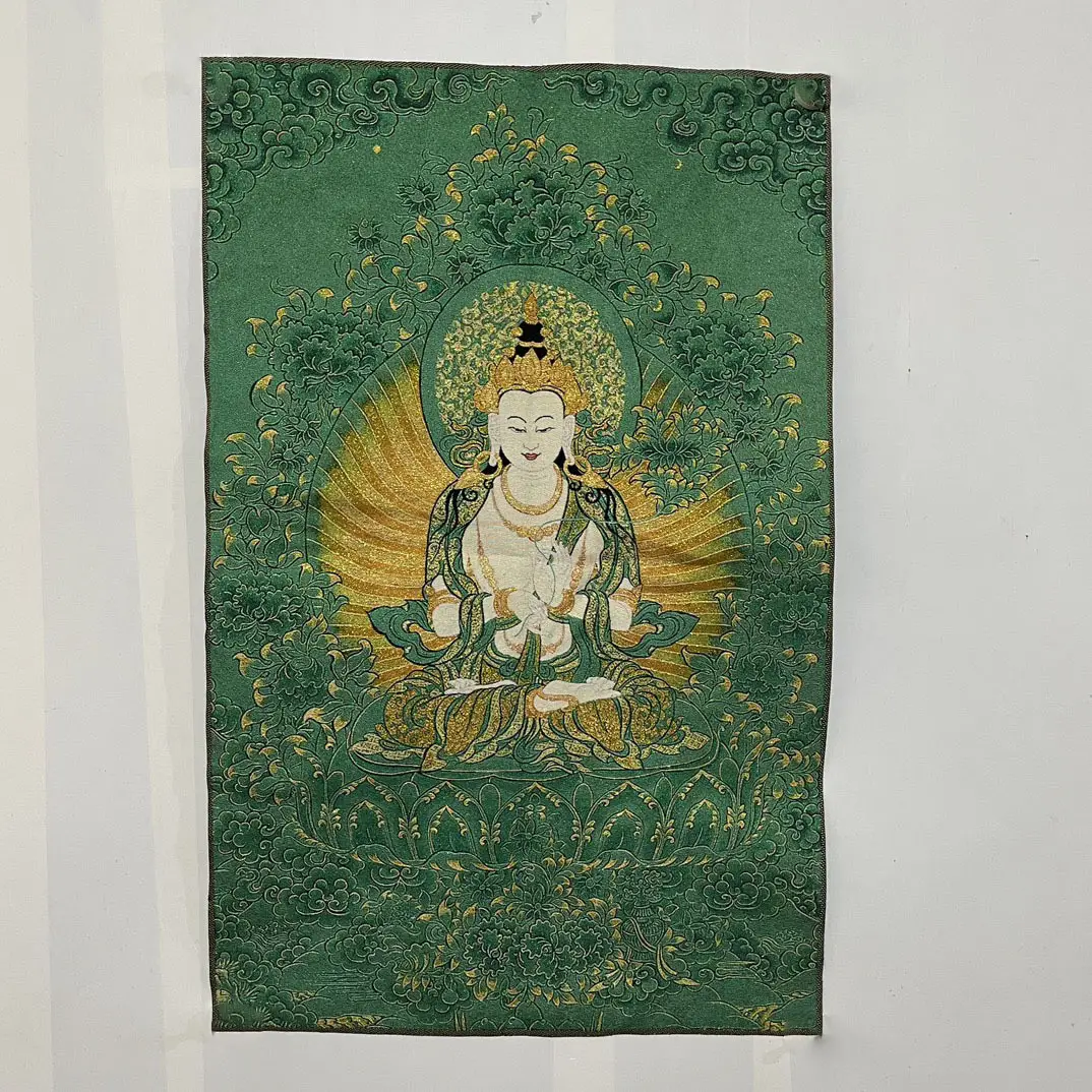 Xizang Buddha Embroidery Thangka Nepal - Image 58