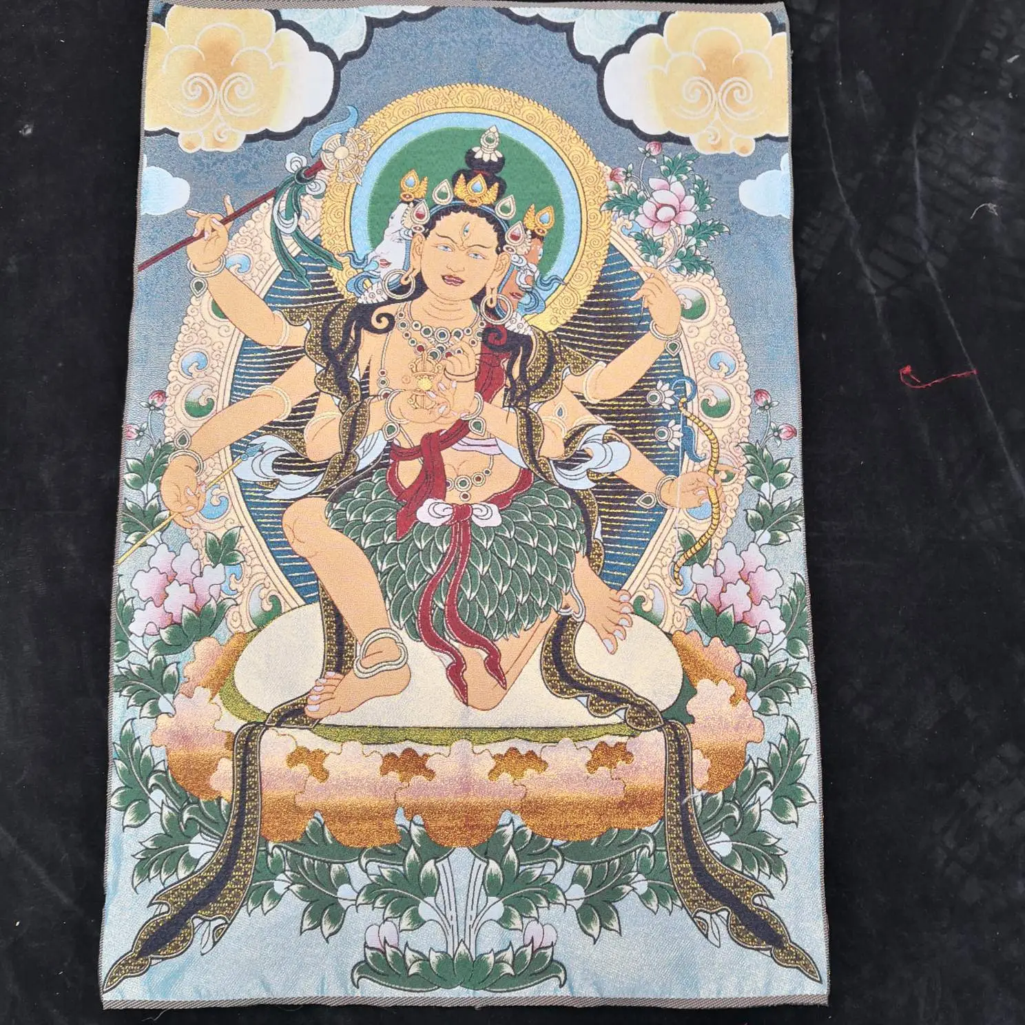Xizang Buddha Embroidery Thangka Nepal - Image 28