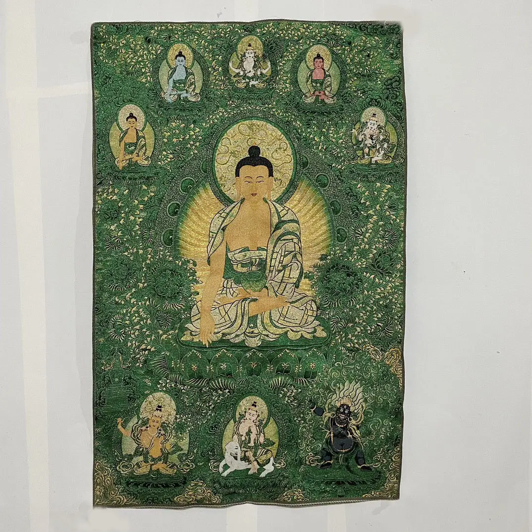 Xizang Buddha Embroidery Thangka Nepal - Image 38