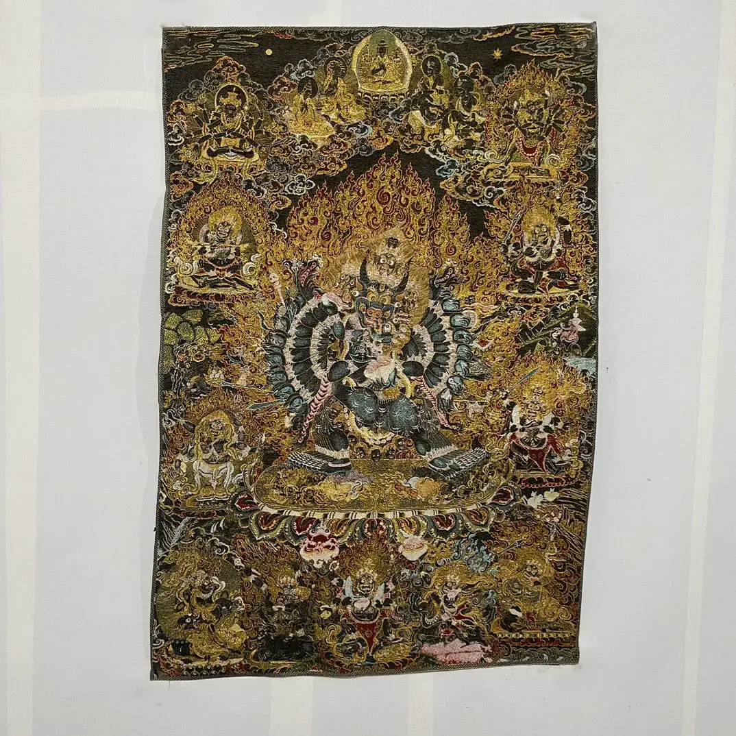 Xizang Buddha Embroidery Thangka Nepal - Image 43