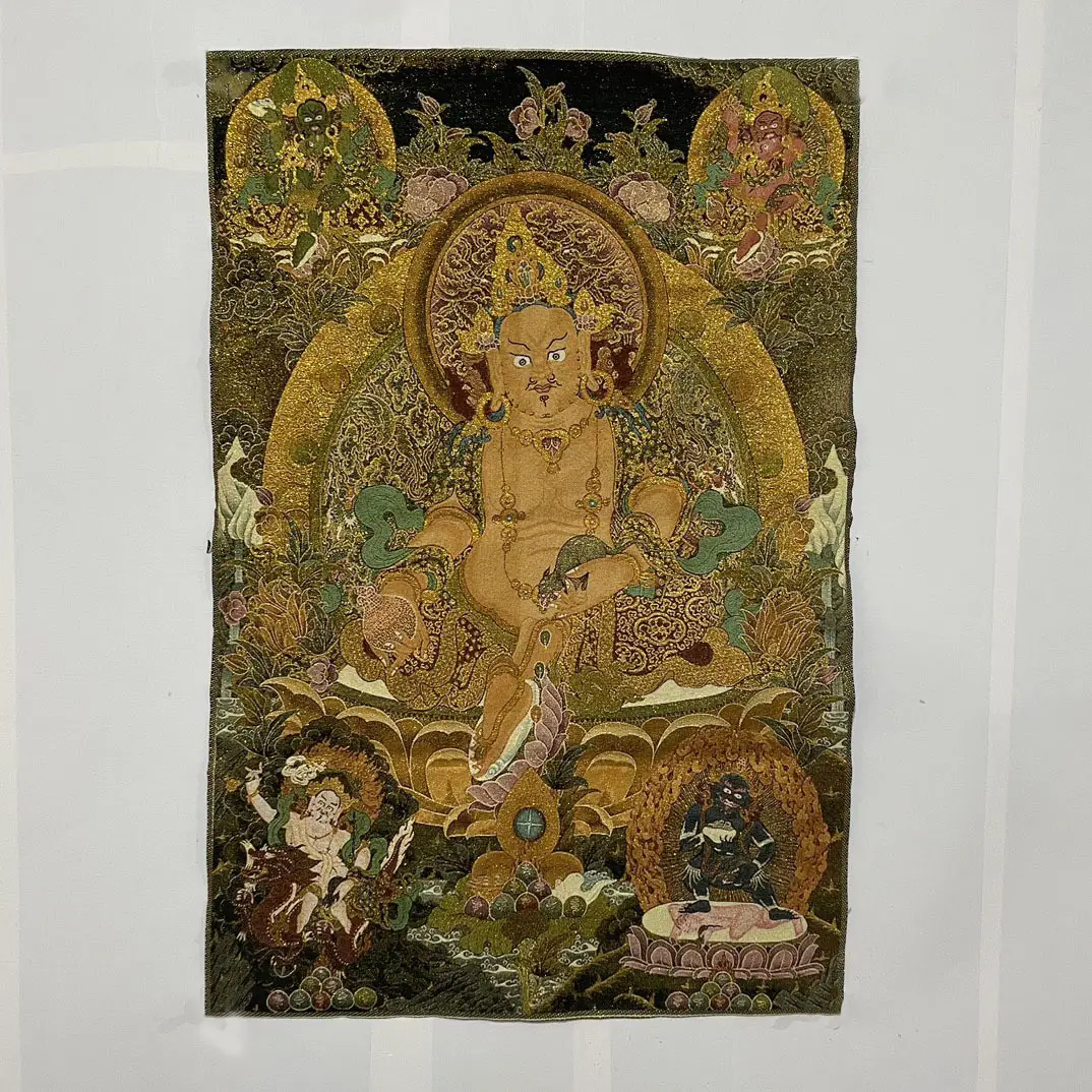 Xizang Buddha Embroidery Thangka Nepal - Image 45
