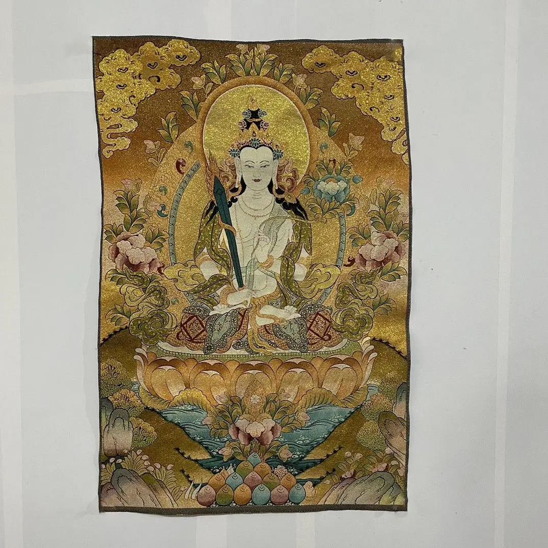 Xizang Buddha Embroidery Thangka Nepal - Image 46