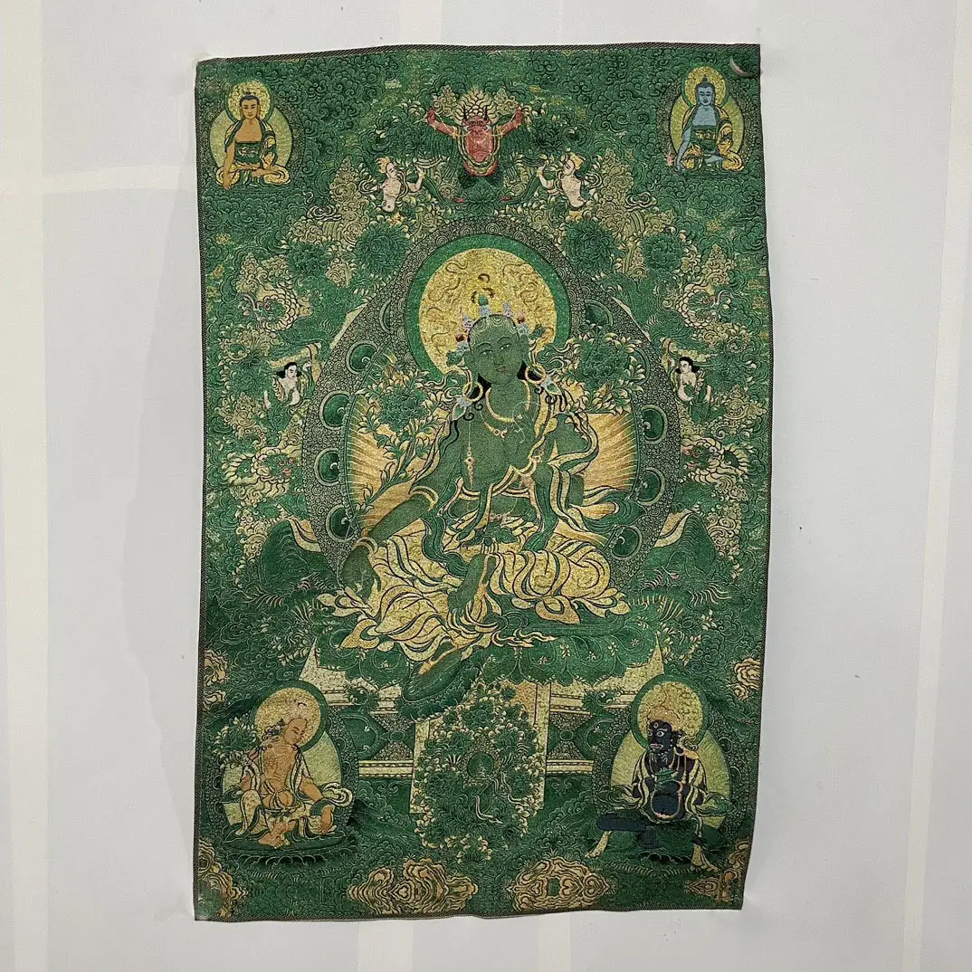 Xizang Buddha Embroidery Thangka Nepal - Image 49